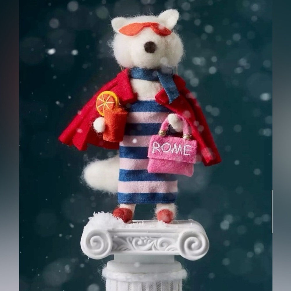 Anthropologie Travel Fox Rome New